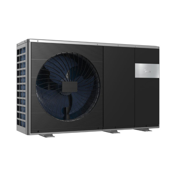 Midea MHC-V16W/D2RN8-B2ER90 monoblokkos M-Thermal (R32, 16 kW, 3 fázis, fűtőbetét 9 kW, fekete)