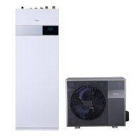 Midea MHA-V8W/D2N8-B2H2-IWT240 M-Thermal osztott hőszivattyú (R32, 8 kW, 1 fázis, 240l, fekete)