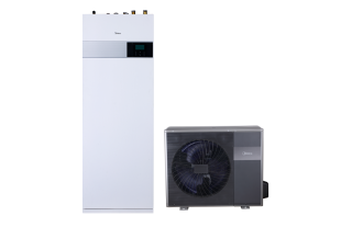Midea MHA-V8W/D2N8-B2H2-IWT240 M-Thermal osztott hőszivattyú (R32, 8 kW, 1 fázis, 240l, fekete)