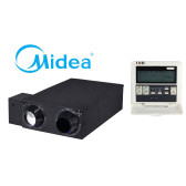 Midea HRV-D400(B) (400 m3/h, 230V, 1 fázis) KJR-27B/E távirányítóval